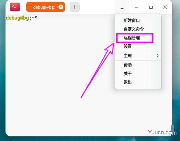 deepin20终端远程管理服务器的方法