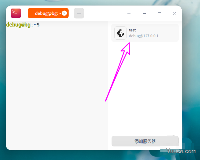 deepin20终端远程管理服务器的方法