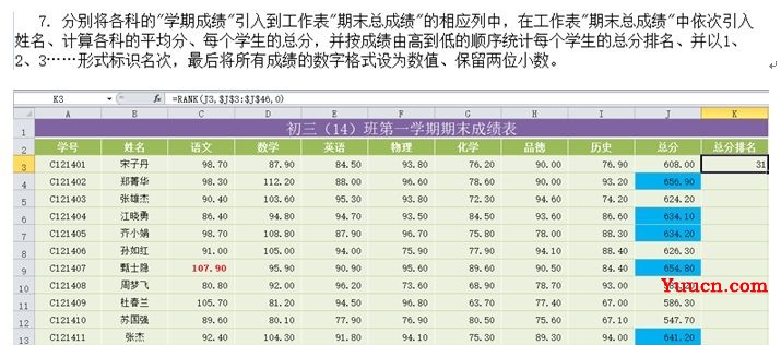 Excel函数总结二:VLOOKUP、LARGE、RANK、LEFT、MID和FIND