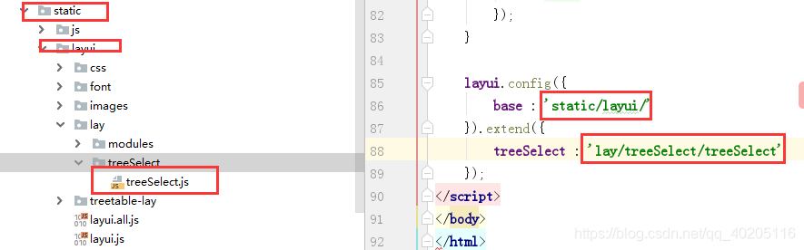 LayUI下拉树TreeSelect的使用解读