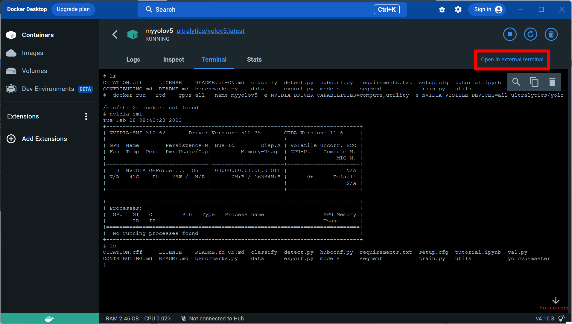 Docker在Windows环境的搭建和使用