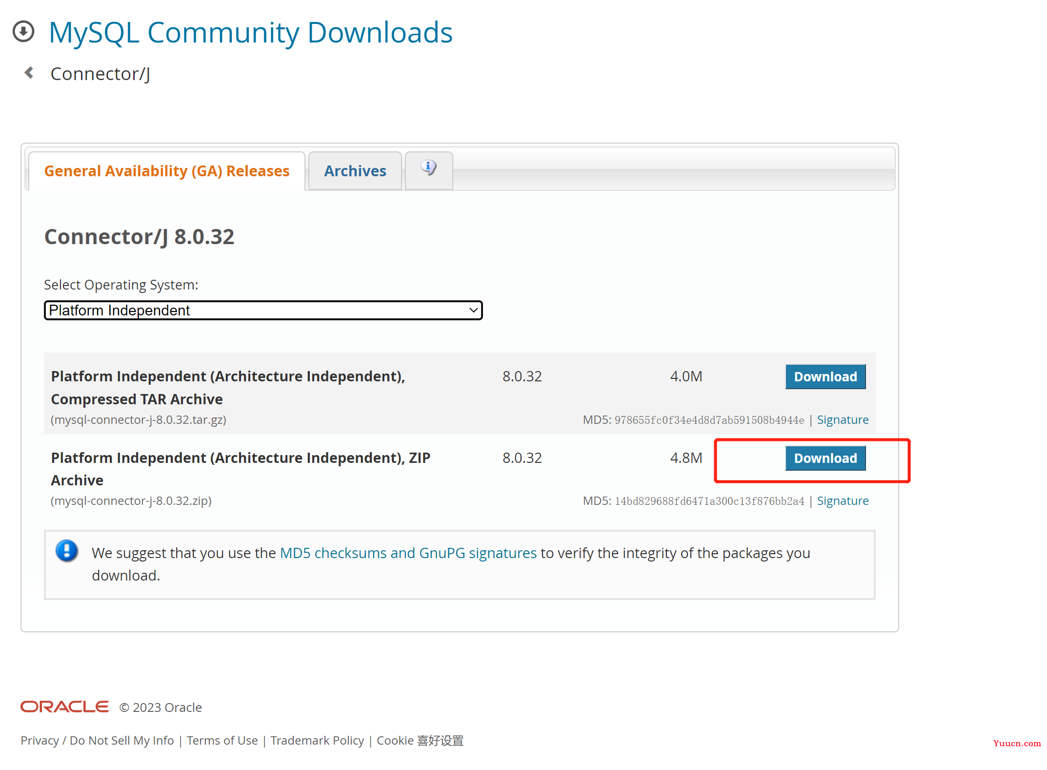 【java】Java连接mysql数据库及mysql驱动jar包下载和使用