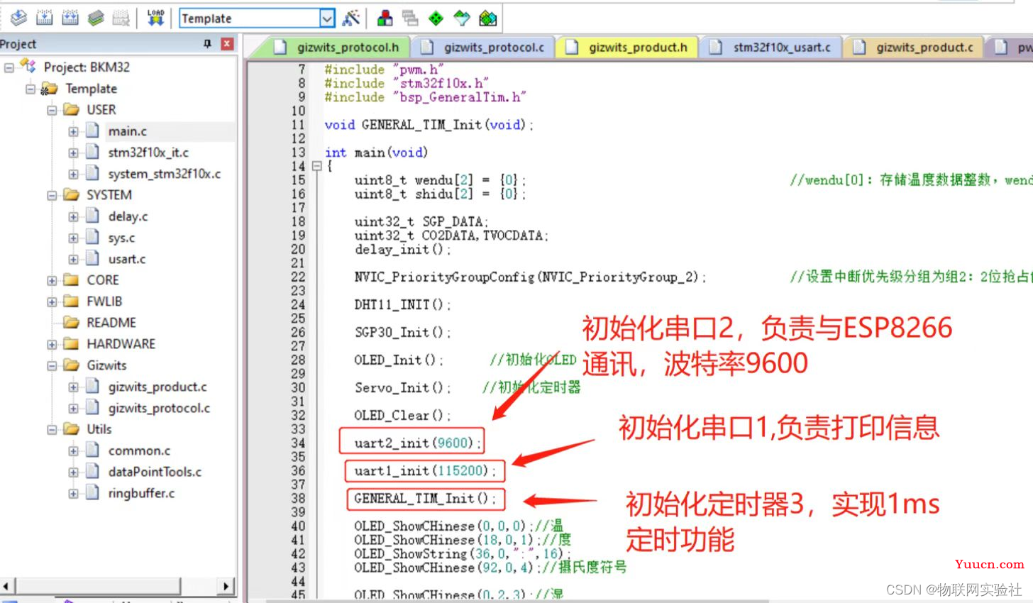 第十章 STM32+ESP8266接入机智云 实现小型IOT智能家居项目