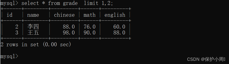 【MySQL】表的数据处理