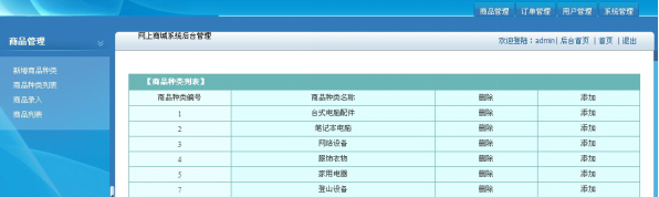 基于WEB的网上购物系统的设计与实现（附：源码 论文 sql文件）