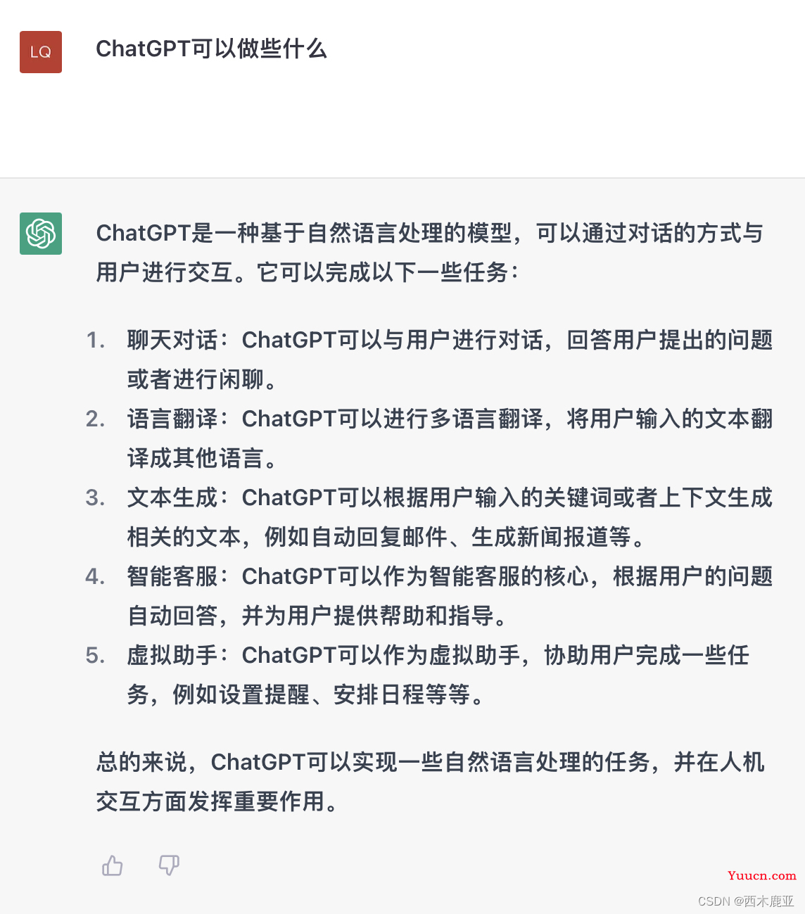 ChatGPT及相关产品体验与研究