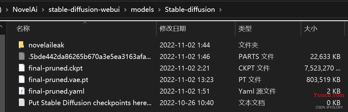 NovelAi + Webui + Stable-diffusion本地配置