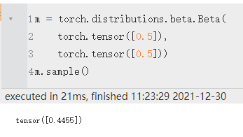 pytorch 笔记：torch.distributions 概率分布相关（更新中）