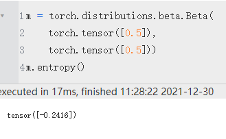 pytorch 笔记：torch.distributions 概率分布相关（更新中）