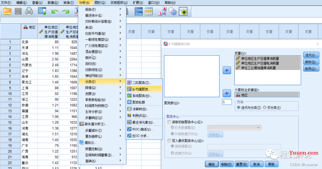 spss分析方法-聚类分析