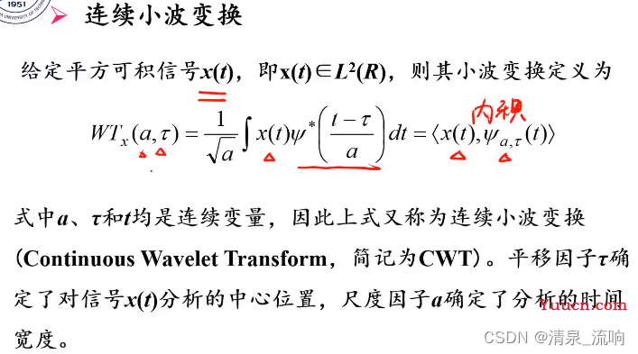 现代信号处理——时频分析与时频分布（小波变换）