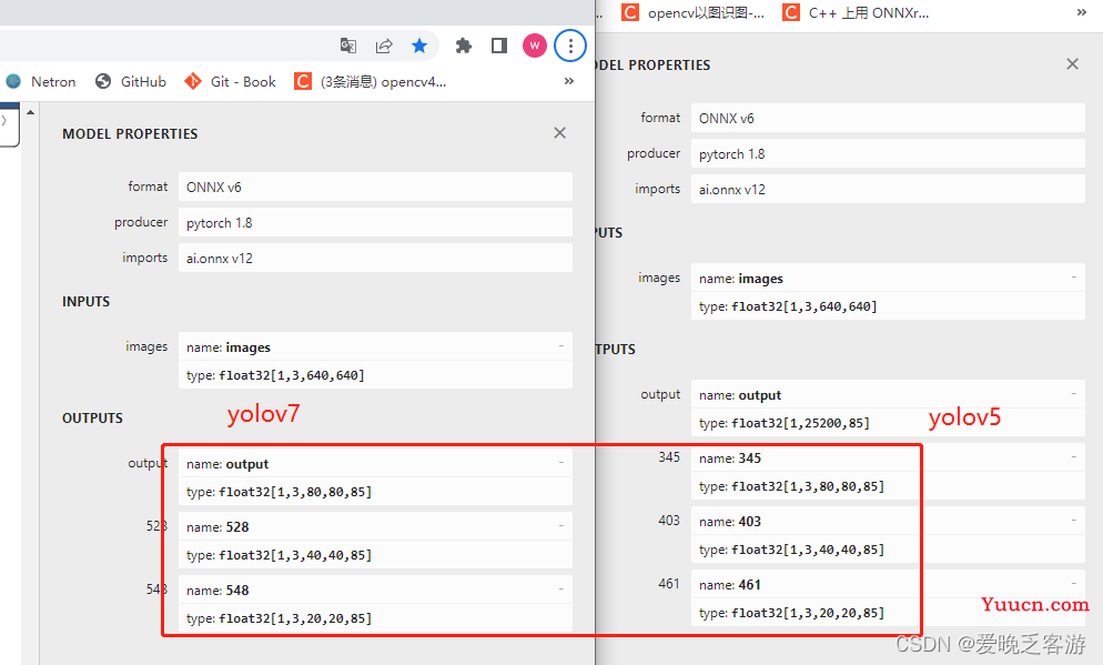 2022.07.25 C++下使用opencv部署yolov7模型（五）