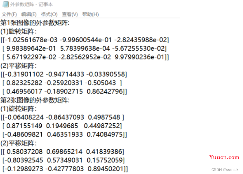 Python计算机视觉———照相机标定